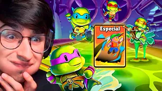 TARTARUGAS NINJAS e EMOTE ESPECIAL no SG!! Todas as SKINS NOVAS na 0.70