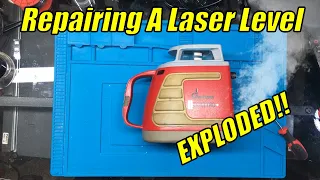 Fixing A Rotating Laser Level