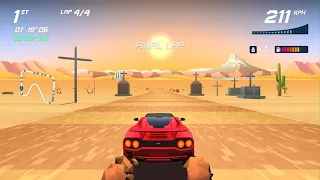 Me trying to get first place in Horizon Chase Turbo