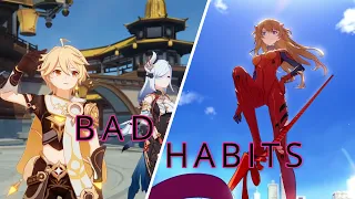 Genshin/Honkai Impact [AMV/GMV] Ed Sheeran - Bad Habits feat. Bring Me The Horizon