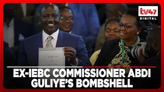 Ex-IEBC Commissioner Abdi Guliye bombshell testimony of declaring Ruto winner of 2022 Election