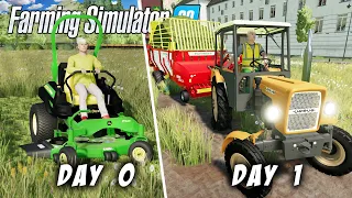 Start from $0 on FLAT MAP🚜 Farming Simulator 2022 🚜
