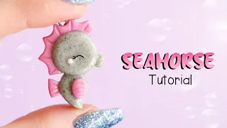 Cute Seahorse │ Polymer Clay Tutorial