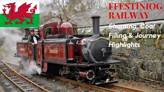 Steam Trains of Wales 2 of 4 - Onboard the Ffestiniog Railway, Porthmadog to Blaenau Ffestiniog