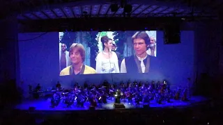 Star Wars: A New Hope - Throne Room/End Title - Live Orchestra