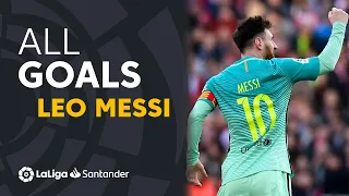 ALL GOALS Leo Messi LaLiga Santander 3/5