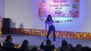 MY FRESHERS SOLO DANCE PERFORMANCE | GHUNGROO SONG|