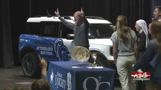 O’Gorman senior wins a 2024 Ford Bronco Sport for perfect attendance