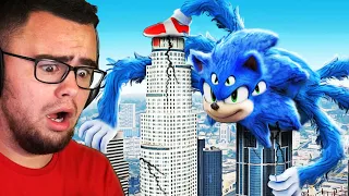 Finding the SONIC 2 SPIDER In GTA 5 (Scary)