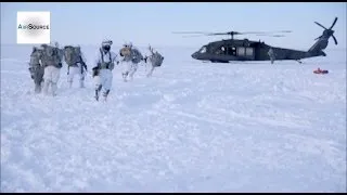 US Army Paratroopers in Arctic Alaska