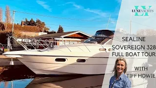 Sealine Sovereign 328 - Full Boat Tour - For Sale With Luxe Yachts