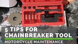 5 Tips for Using a Chain Breaker & Rivet Tool