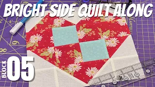 How to Sew Bright Side Block #5 | @Fat Quarter Shop Quilt Along