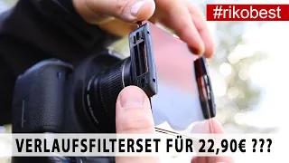 Günstige Verlaufsfilter im Set für unter 25 €? Kann man damit fotografieren?