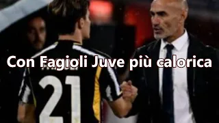 Con Fagioli Juve più calorica