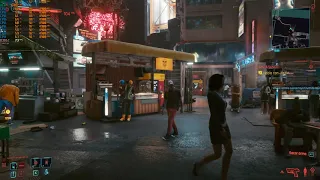 Cyberpunk2077 dense area | Ultra 1080p | DLSS ON | RT OFF | RTX 3080 | i7-9700k