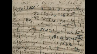 J.S Bach - Singet dem Herren ein neues Lied, BWV 225. {Autograph score}