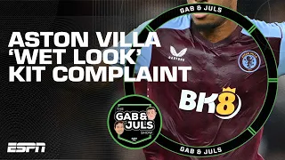 Aston Villa players complain about jersey’s ’WET LOOK’ to kit supplier Castore | ESPN FC