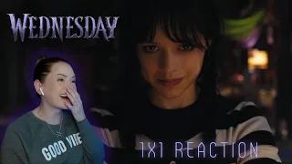 Wednesday 1x1 Reaction | Wednesday's Child Is Full of Woe