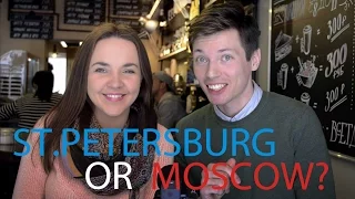 St.Petersburg Or Moscow? | Cafe Chat with Anastasia Semina