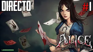 Alice Madness Returns - Directo #1 Español - La Locura de Alicia - Xbox Series X - Gameplay
