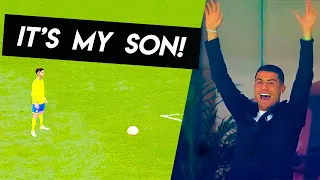 The Day When CRISTIANO RONALDO JR shocked FATHER! How good in Cristiano' son now?