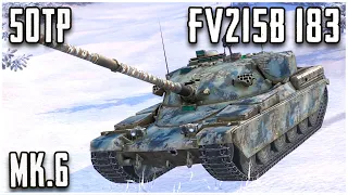 50TP, FV215b 183 & Chieftain Mk.6 WoT Blitz | Gameplay Episode