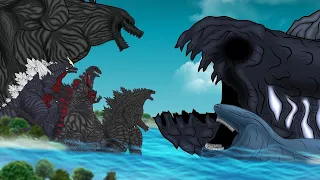 Dark bloopzilla earth VS El Gran Maja VS Godzilla VS SHIN GODZILLA VS Godzilla Earth Ep.03