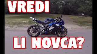 Yamaha R6 (2008) - First Ride - Review ( Eng. Subtitle)