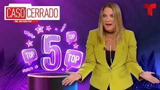 ESPECIAL DE CASO CERRADO: los 5 programas más vistos en 2022