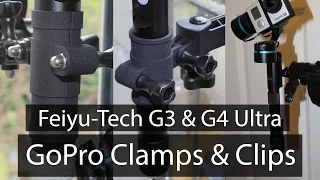 Feiyu Tech - G4 & G3 Ultra GoPro Clamps/Clip