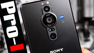 Sony Xperia Pro-I - первый💥обзор💥Посмотри ! Единственный в мире с 1-дюймовым датчиком камеры 👏