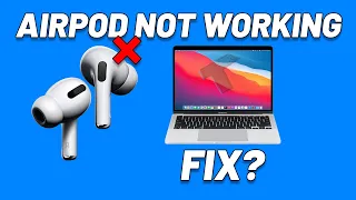 How To Fix Right/Left AirPod Not Working in Macbook Pro