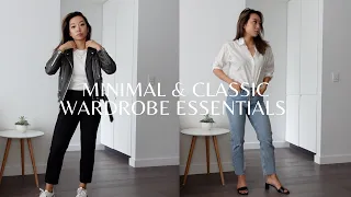 WARDROBE ESSENTIALS FOR CLASSIC STYLE | CAPSULE WARDROBE LOOKBOOK