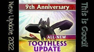School of Dragons-🤩  9th Anniversary Toothless and Light Fury Update 🤩