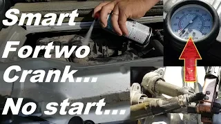 Smart Fortwo 451 1.0l crank no start... not fixed, but diagnosed!