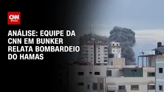 Análise: Equipe da CNN em bunker relata bombardeio do Hamas | WW