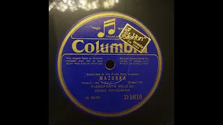 MAZURKA (Op. 7, No. 1) - Chopin - D1615 - SHELLAC 78RPM