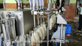 Milk Bottle Filling and Capping Machine, #Milk Packing Machine