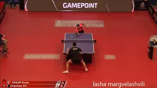 Xu Chenhao vs Omar Assar (Hungarian Open 2018)