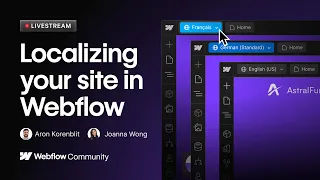 Localization in Webflow