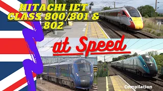 Hitachi IET Class 800/801 & 802 at Speed 2021 #britishrailways