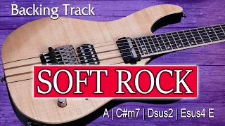 SOFT ROCK Backing Track in A