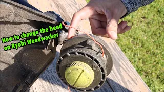 How to Change the Heads and Find Serial Number on Ryobi Trimmer