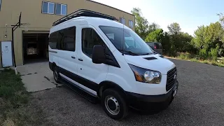 Ford Transit campervan conversion.