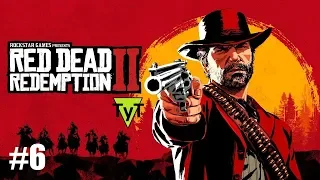 Red Dead Redemption 2 [PS4] #6 Драка в баре и охота на медведя
