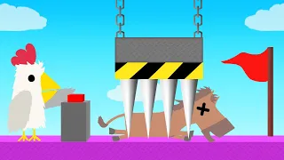 I Fooled My Friend With Crazy Traps! (Ultimate Chicken Horse)