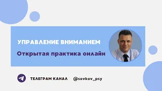 Практика № 4. Управление вниманием