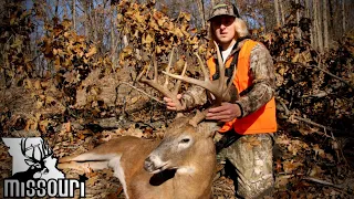 Opening Day Rifle Hunt (UNEXPECTED BIG BUCK) goes down | Missouri 2021