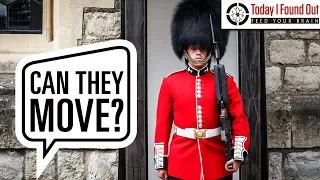 Can the Queen's Guard Really Not React to People While on Duty?